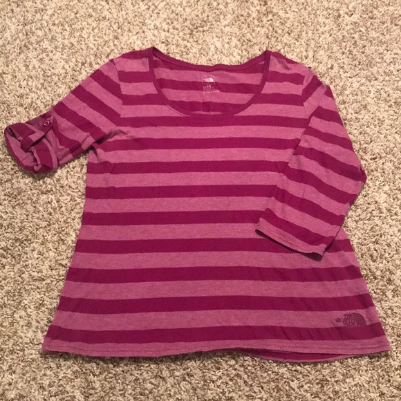 The North Face Tops - The North Face striped shirt